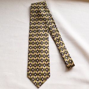 Ermenegildo Zegna Diamond Design Silk Tie
